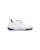 Mens The Court White & Navy Sneaker