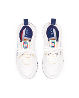 Women's Court White & Navy Sneaker