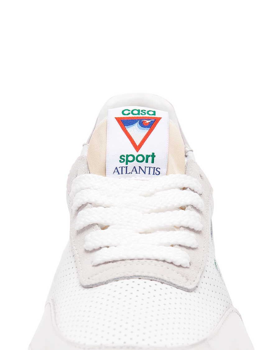 Mens Atlantis White Sneaker