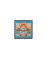 Tennis Club Medium Silk Scarf