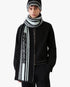 Stripe Mohair Scarf