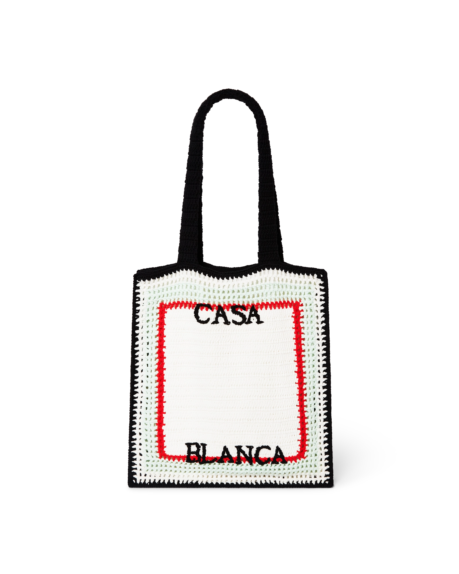 Stripe Crochet Bag