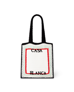 Stripe Crochet Bag