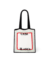 Stripe Crochet Bag