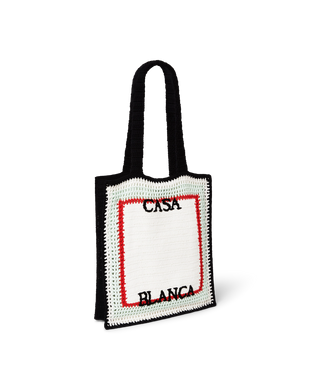 Stripe Crochet Bag