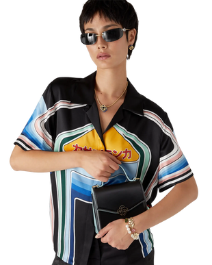 Black Mini Jeanne Bag