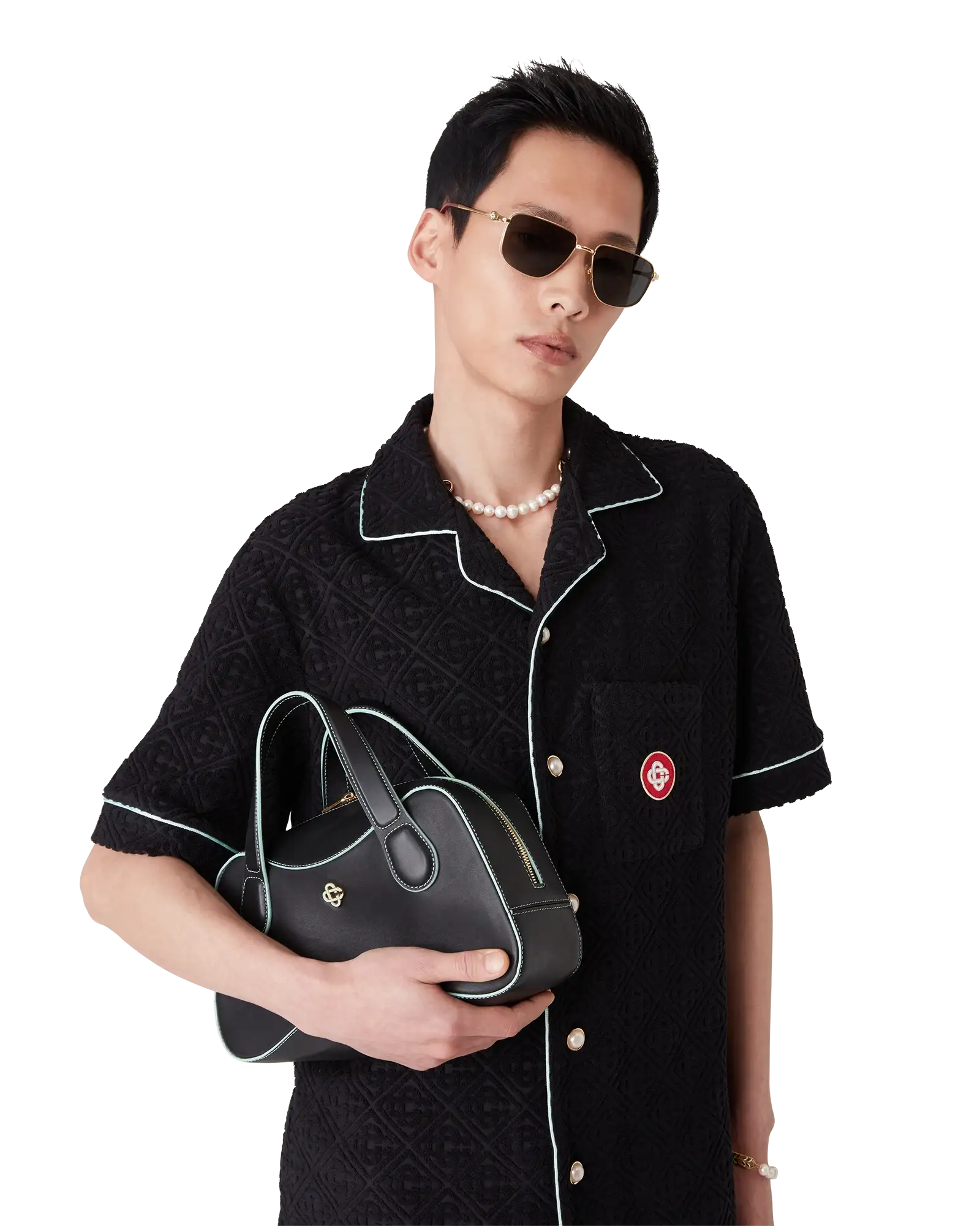 Black Mini Louise Bag