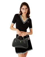 Black Mini Louise Bag