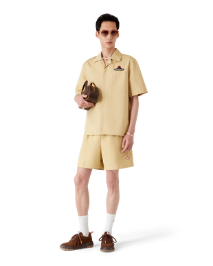 Men's Brown Suede Court Sneaker