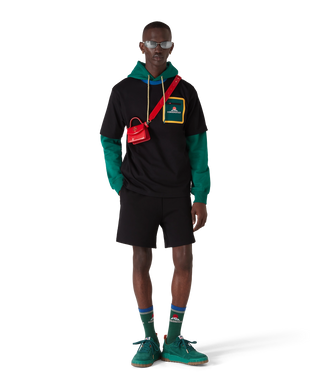 Men's Green Suede Court Sneaker