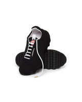 Men's Black Arch Knit Sneaker