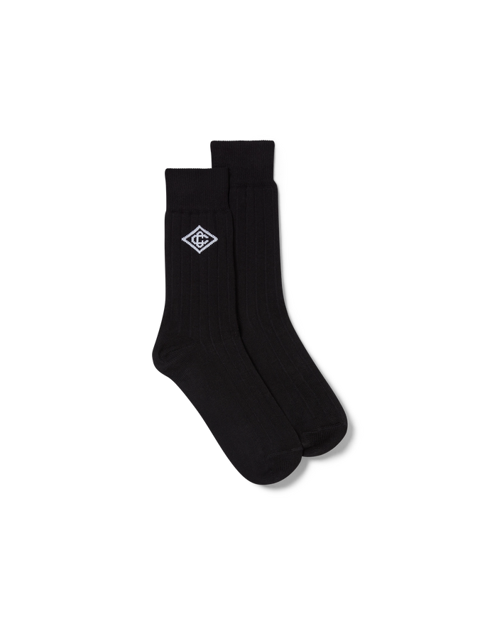 Monogram Dress Socks