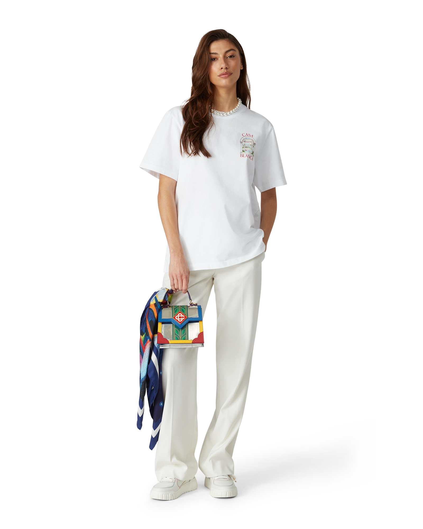 Chrome Laurel Mini Jeanne Bag