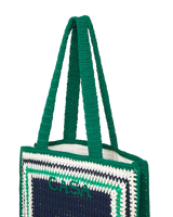 Stripe Crochet Bag