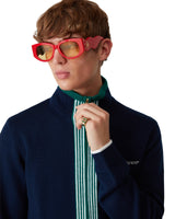 Red The Memphis Sunglasses