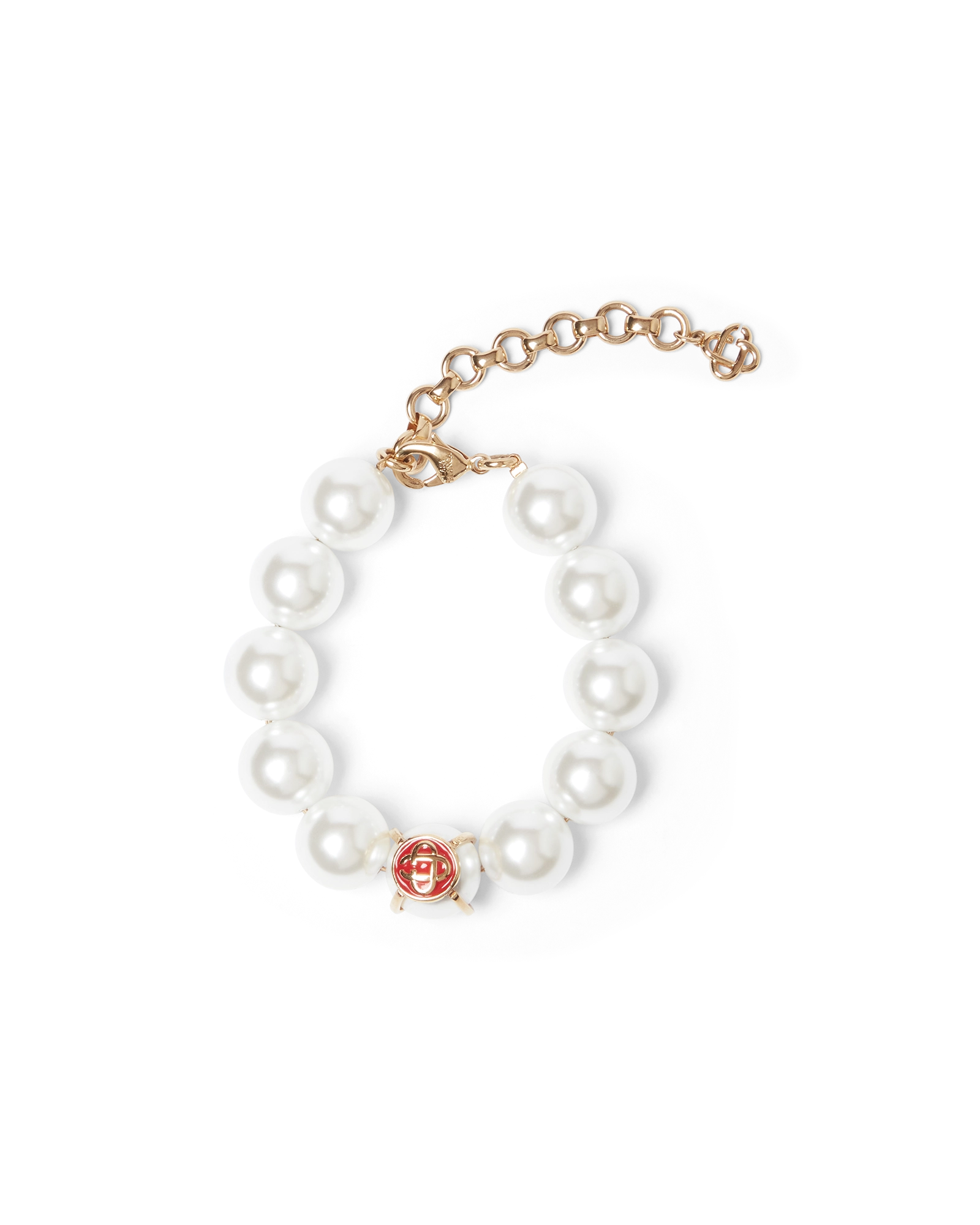 Caged Pearl Bracelet
