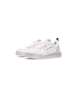 Men's Court White & Multicolour Sneakers