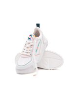 Men's Court White & Multicolour Sneakers