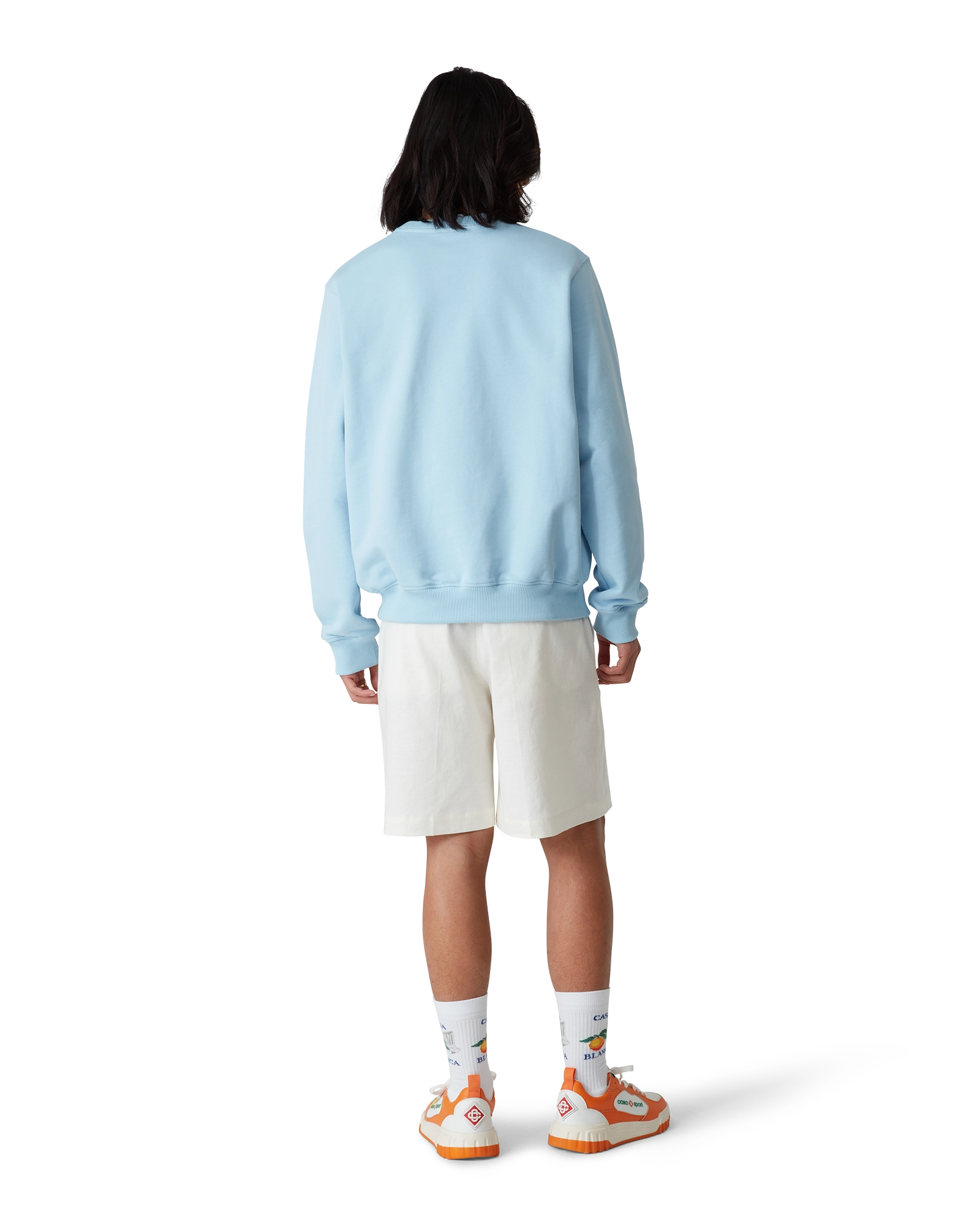 Men's Court Orange & White Sneakers