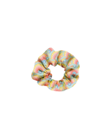 Rainbow Shell Silk Scrunchie