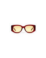 Wine & Gold Gabrielle Sunglasses