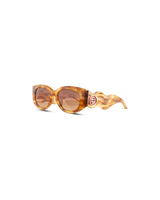 Memphis Gold & Brown Sunglasses