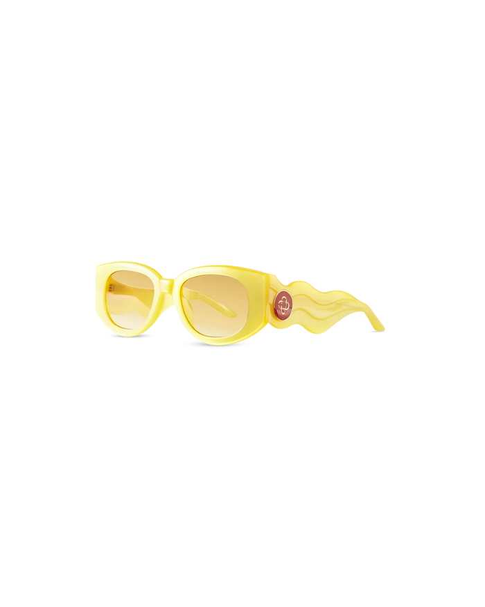 Yellow & Gold The Memphis Sunglasses