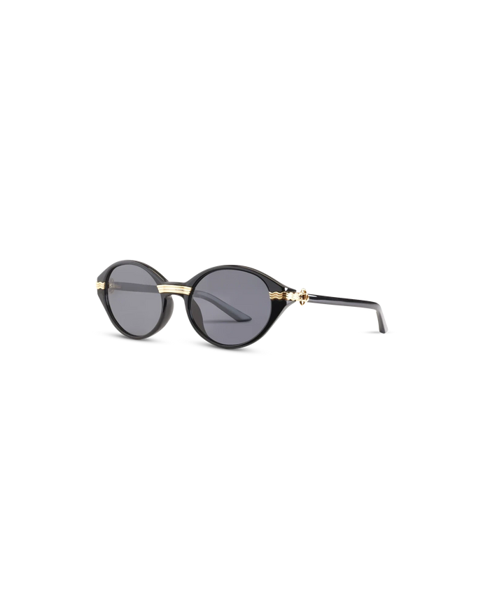 Black & Gold Cannes Sunglasses