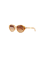 Gold & Brown Cannes Sunglasses