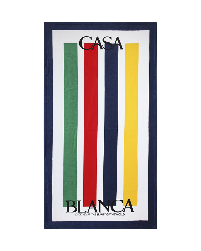 Stripe Logo Towel