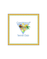 Tennis Club Icon Large Silk Scarf