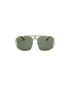 Lunettes de soleil vert et or The Pilot