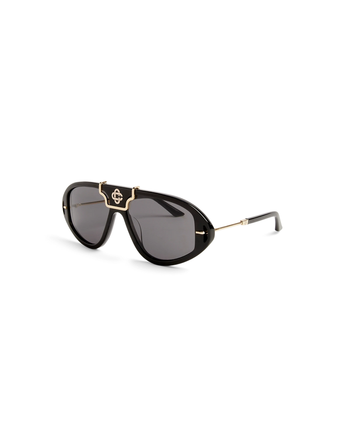 Black & Gold The Hacienda Sunglasses