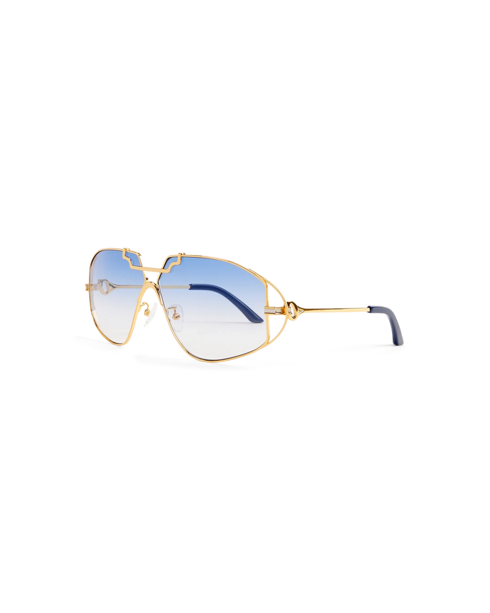 Midnight & Gold The Avenida Sunglasses