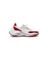 Mens Atlantis White & Haute Red Sneaker