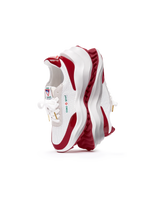 Women's Atlantis White & Haute Red Sneaker