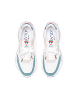 Womens Atlantis White & Powder Blue Sneaker