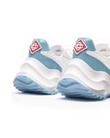 Womens Atlantis White & Powder Blue Sneaker