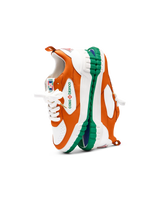 Women's Court Orange & White Sneaker