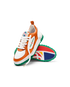 Women's Court Orange & White Sneaker