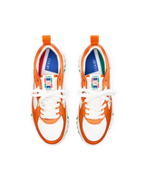 Womens The Court Orange & White Sneaker