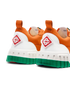 Mens The Court Orange & White Sneaker