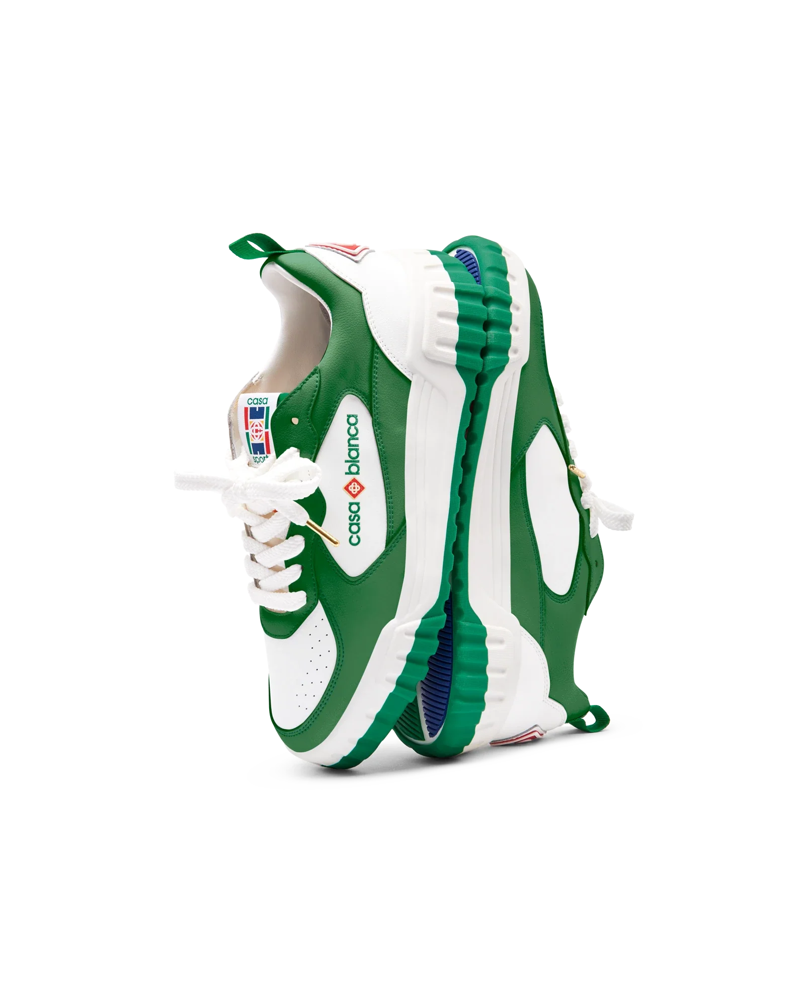 Women's Court Green & White Sneaker