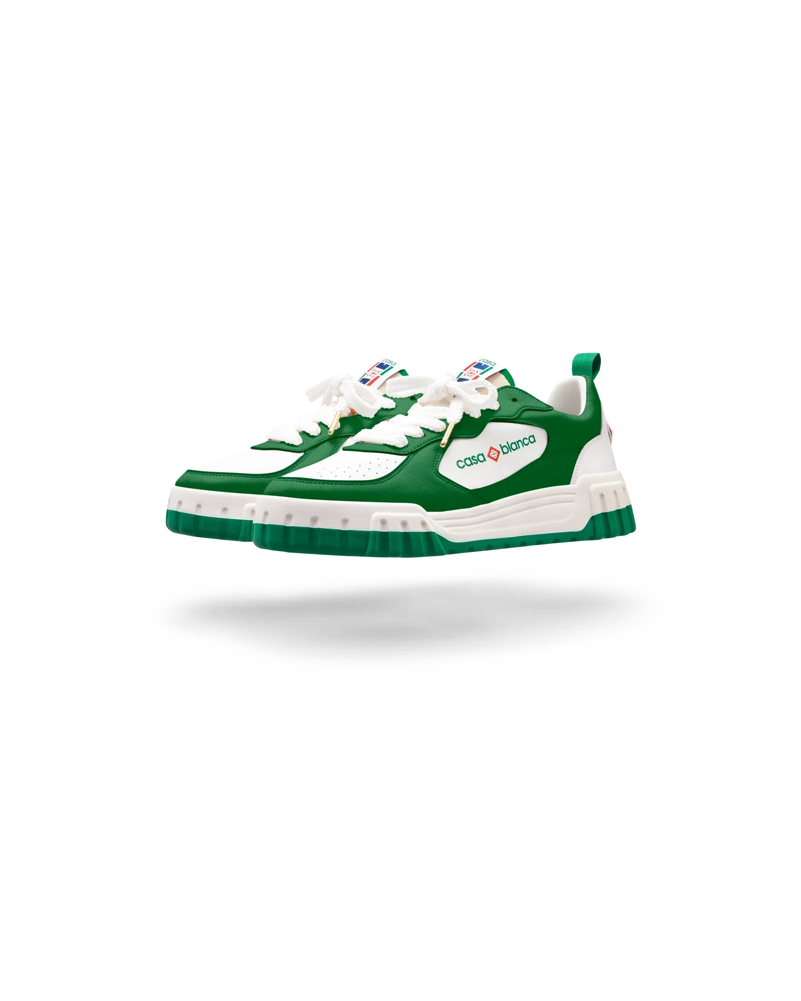 Women's Court Green & White Sneaker
