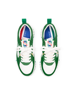 Women's Court Green & White Sneaker