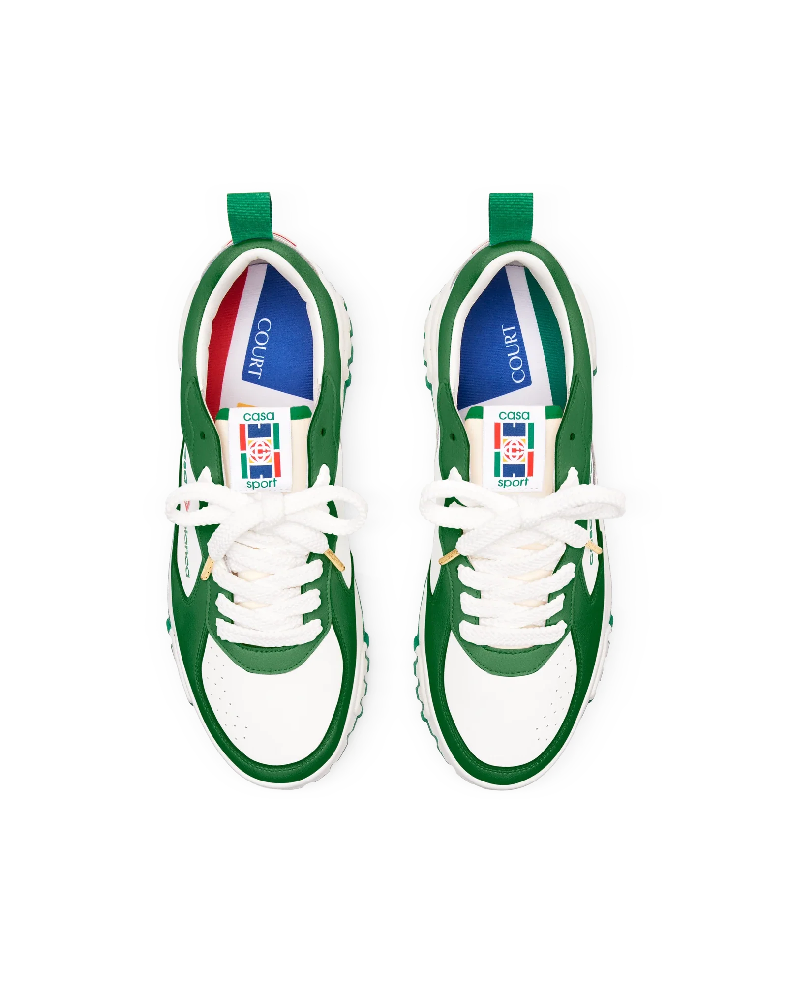 Men's Court Green & White Sneaker