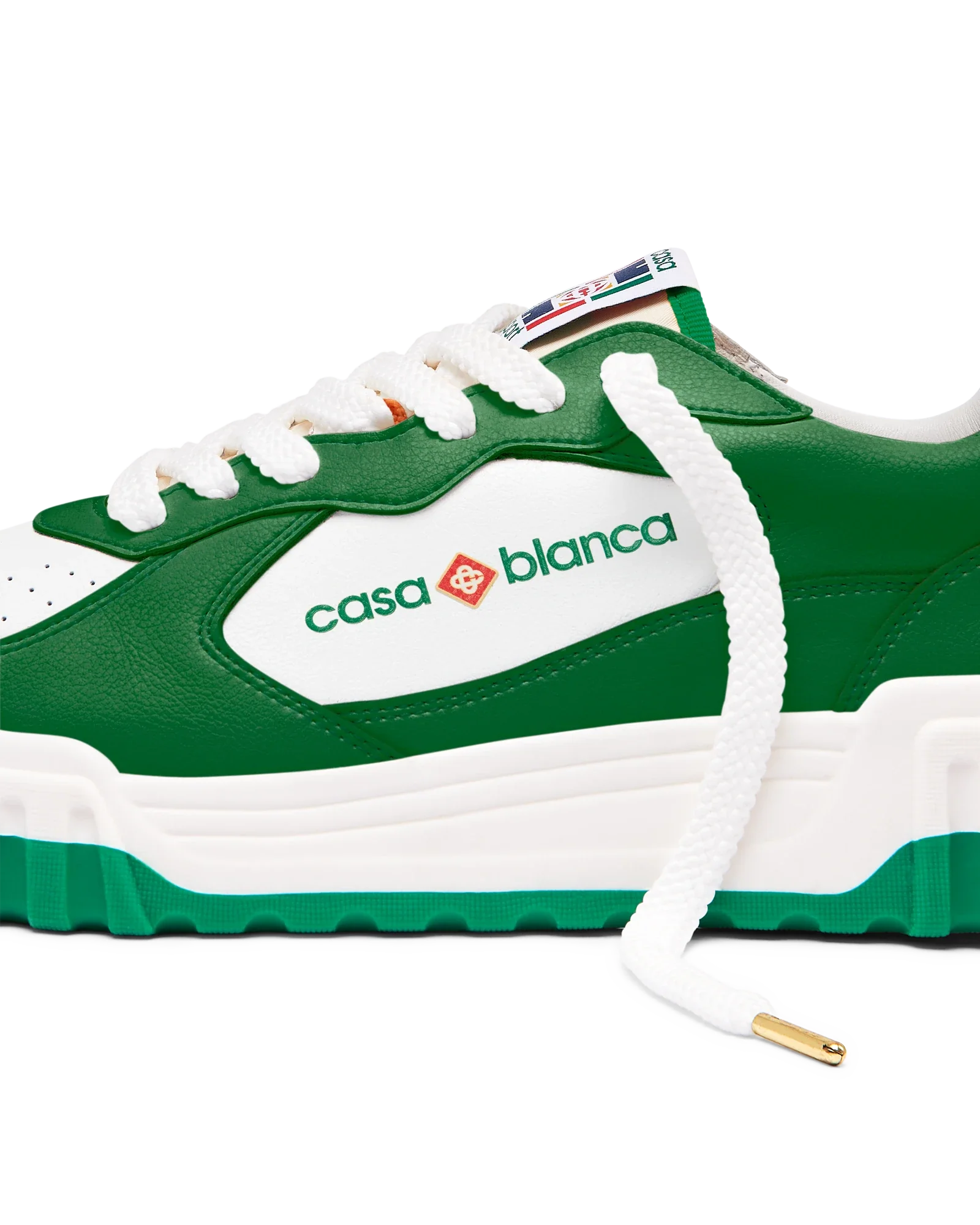 Men's Court Green & White Sneaker