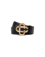 Black CC Logo Belt