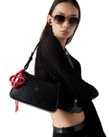 Black Jeanne Pochette Shoulder Bag