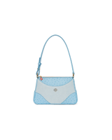 Blue Jeanne Pochette Shoulder Bag